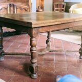 Table alsacienne en chêne