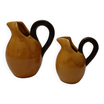 Lot de 2 carafes vallauris