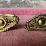 Paire de poignées bronze anciennes