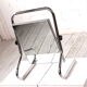 Tubular Steel Mirror, 1960s 40x64cm