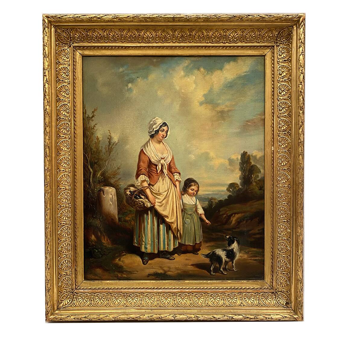 Oil on canvas 19th century After Auguste Delacroix (1809-1868)