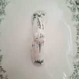 Antique earthenware vegetable or soup tureen in iron earthenware