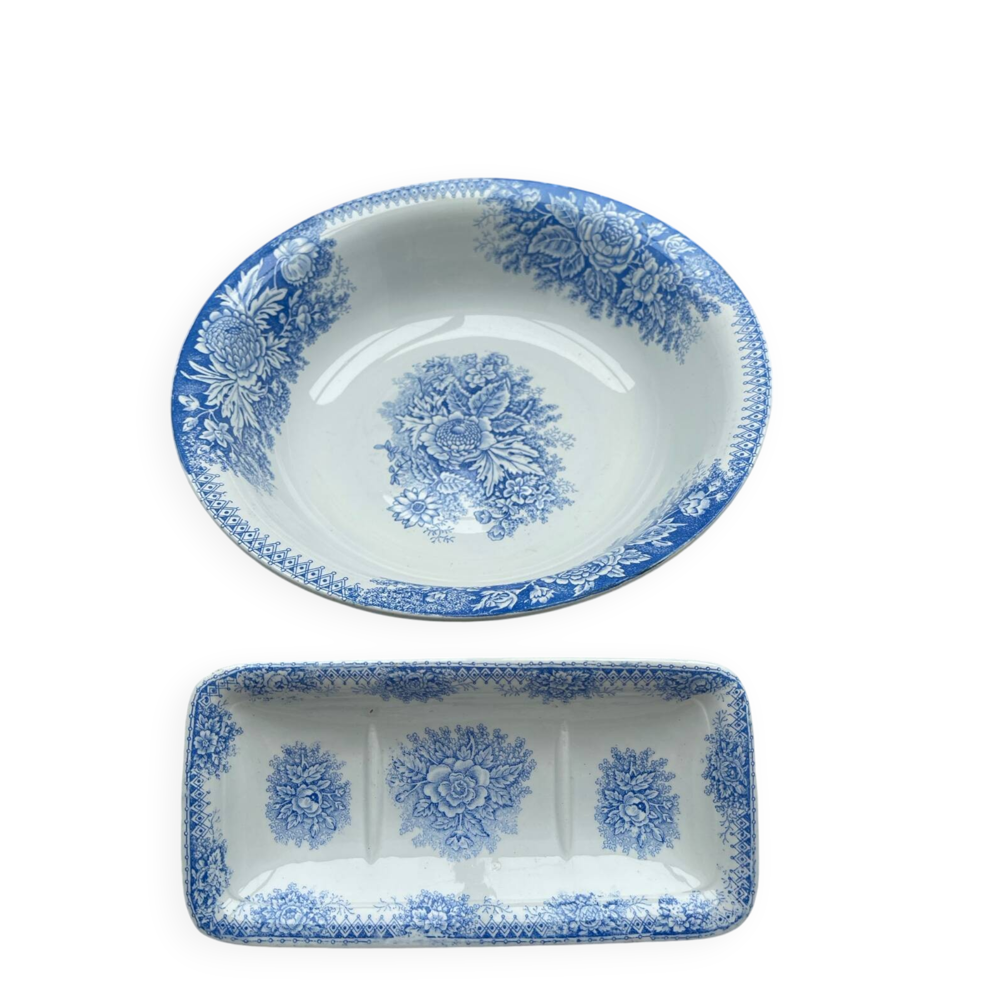 Sainte Amandinoise Toilet Bowl + Soap Dish / Brush Model J