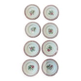 Petites assiettes dessert Luneville Réverbère