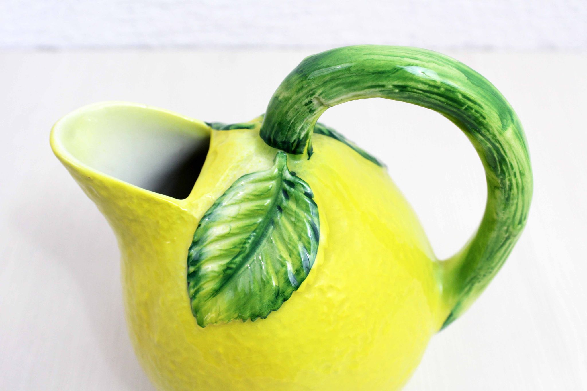 Vintage lemon pitcher Ascona