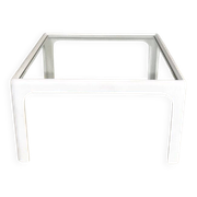 Coffee table with glass top by Peter Ghyczy for Horn Collection, 1960s