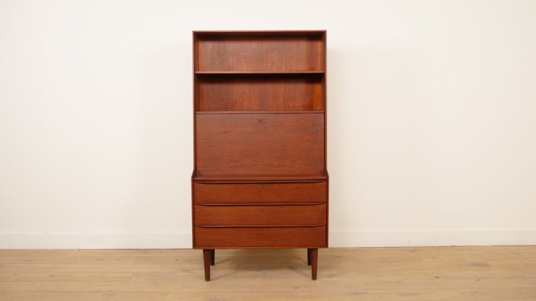 Vintage Danish bookcase | Secretary | Teak | 1960s