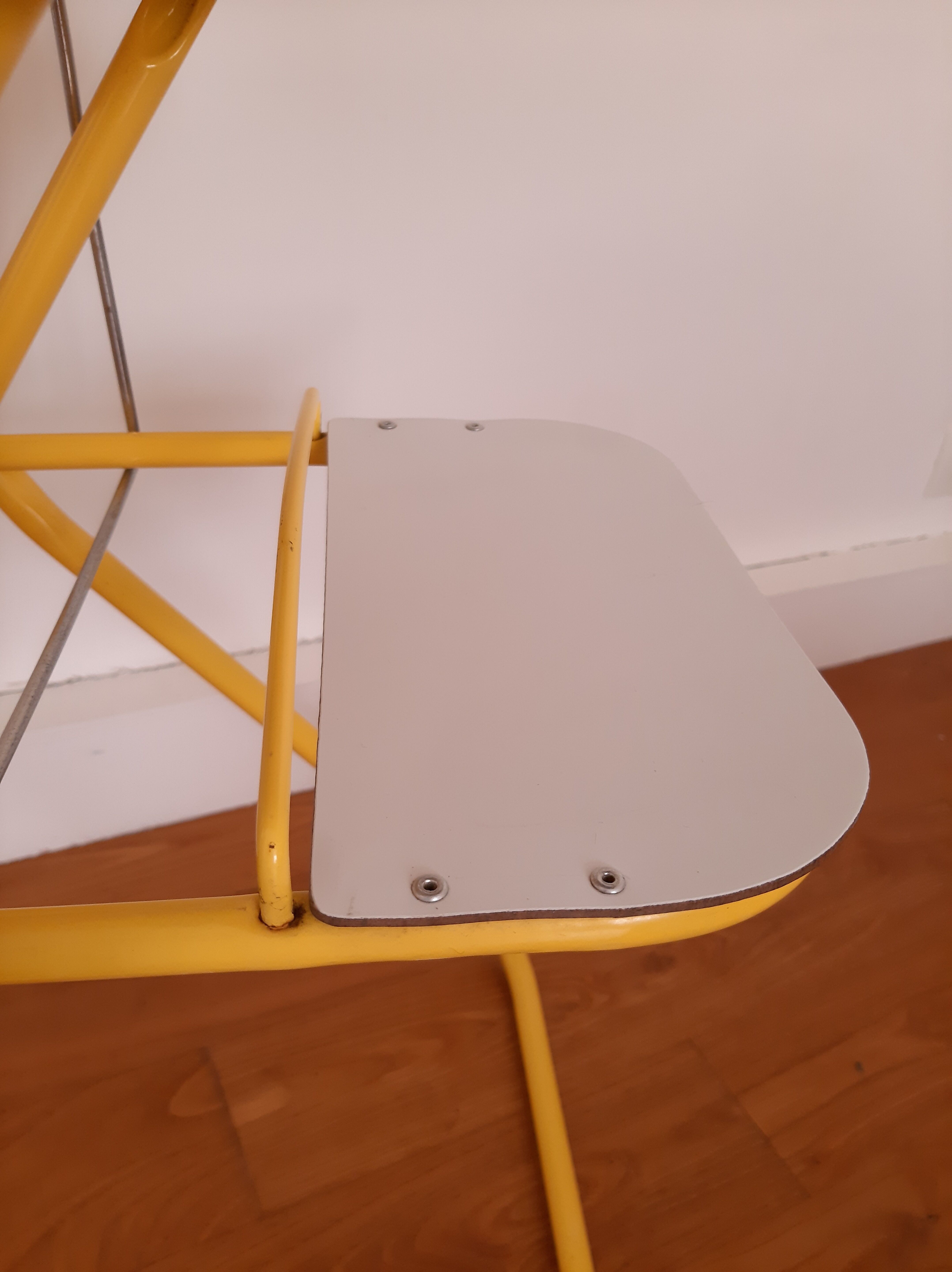 Chaise haute enfant vintage années 60/70