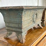 Pair of cast iron planters of the nineteenth century - planter