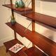 Vintage Scandinavian "Alva" library in teak