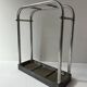 Chrome metal umbrella stands