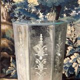 Pair of 70s Venetian Mirrored Columns or Bases, 20th Century.