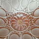 Large Bohemian crystal fruit bowl - 1950s
