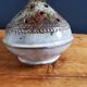 Poncé sandstone flower vase signed