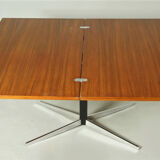Adjustable Teak Table by J.M. Thomas for Wilhelm Renz, 1960s