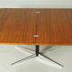 Table en teck réglable par J.M. Thomas pour Wilhelm Renz, 1960s