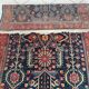 Ancien tapis persan noué main décor arbre de vie 230x140cm