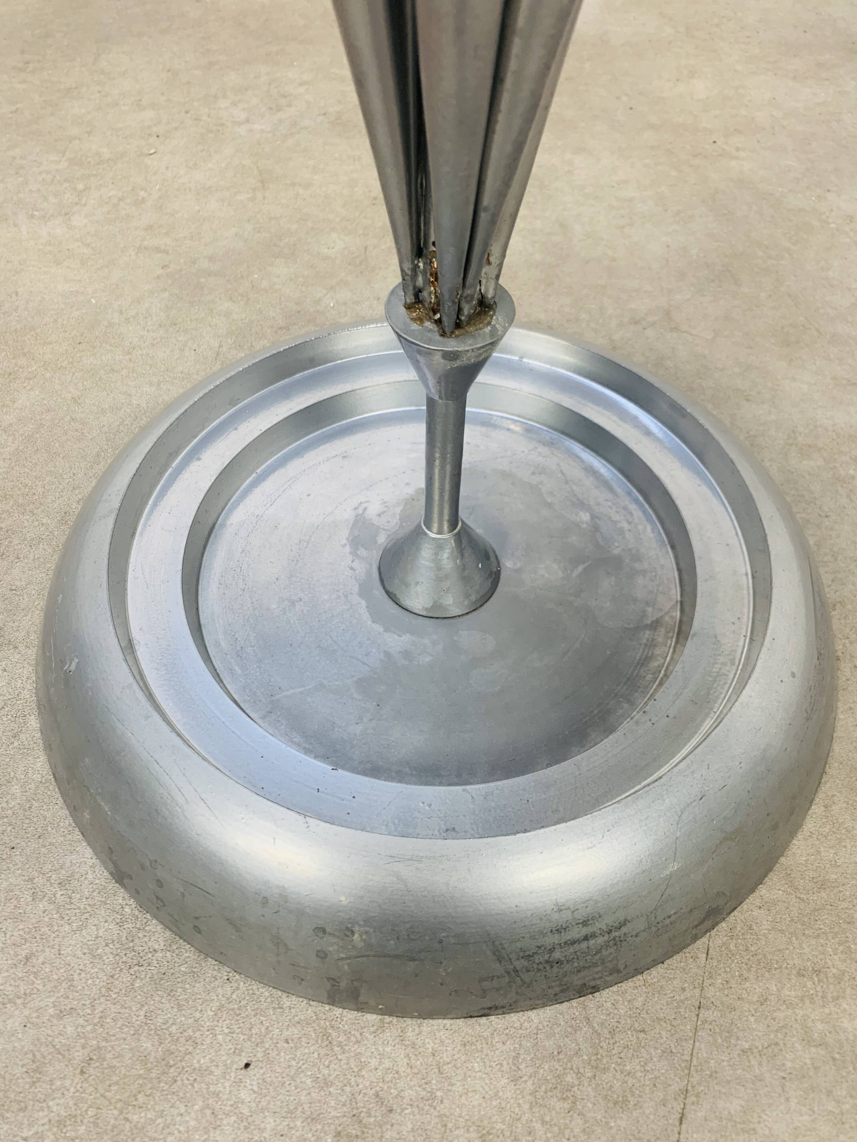 Porte parapluie métal gris 97 cm