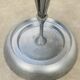 Gray metal umbrella stand 97 cm