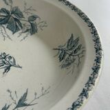Old Badonviller ironstone salad bowl - Mûre model, early 20th century