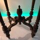 Louis XVI Style oak pedestal table Height: 76cm