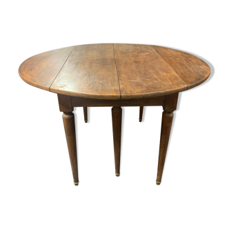 6-foot walnut empire table