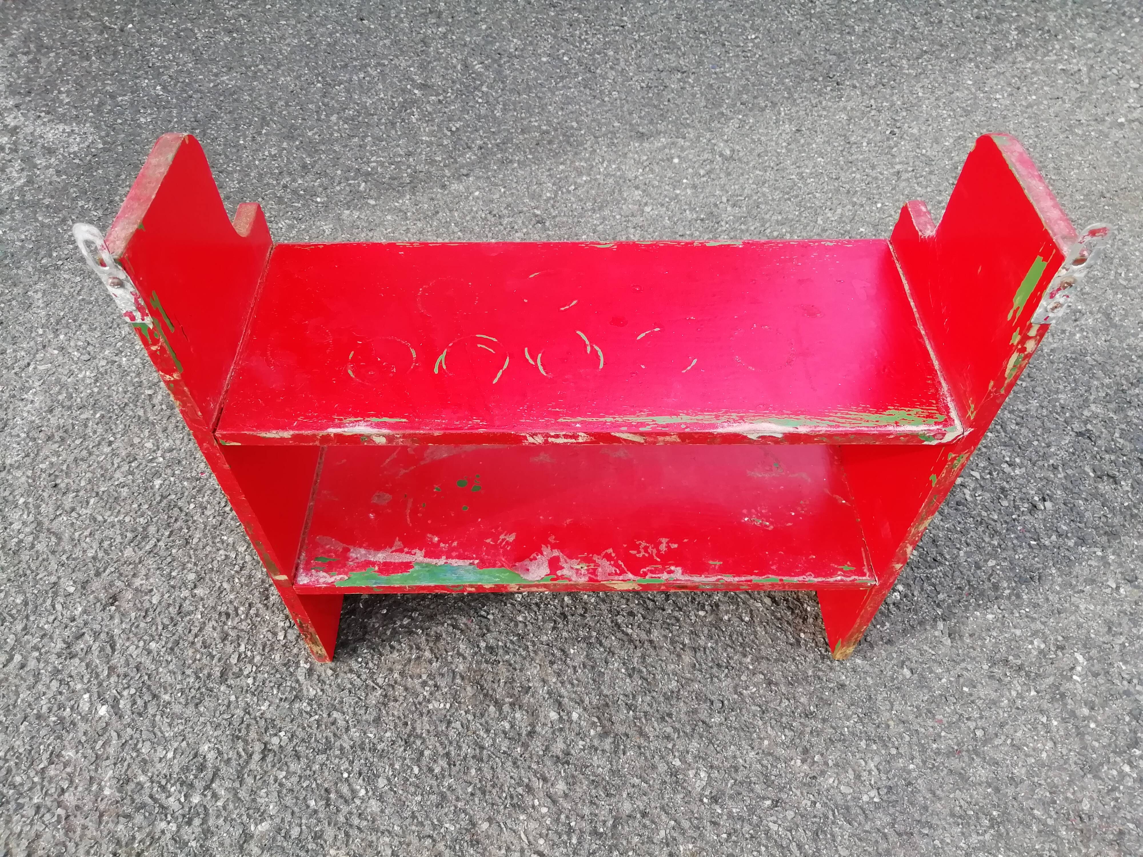 Small 1950s shop shelf.