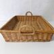 plateau en rotin vintage