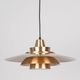 Pair of 2 Danish vintage lamps Superlight by David Mogensen, 1980s