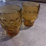 Set of 2 Pernod Vintage glasses