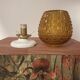 Pair of gold glass wall sconces