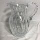 Former pitcher ewer molded crystal polished jug vintage