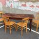 Table de ferme vintage