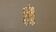 Hollywood Regency Brass & Crystal Glass Ceiling Lamp by Christoph Palme for Palwa