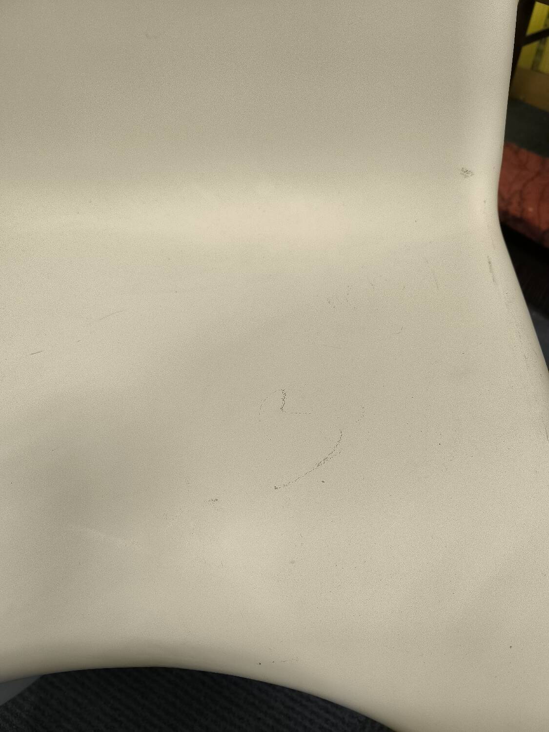 4 chaises en fibre type S-chair circa 1990