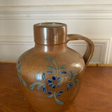 Painted sandstone jug