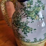 Earthenware pitcher from Nevers AM Montagnon