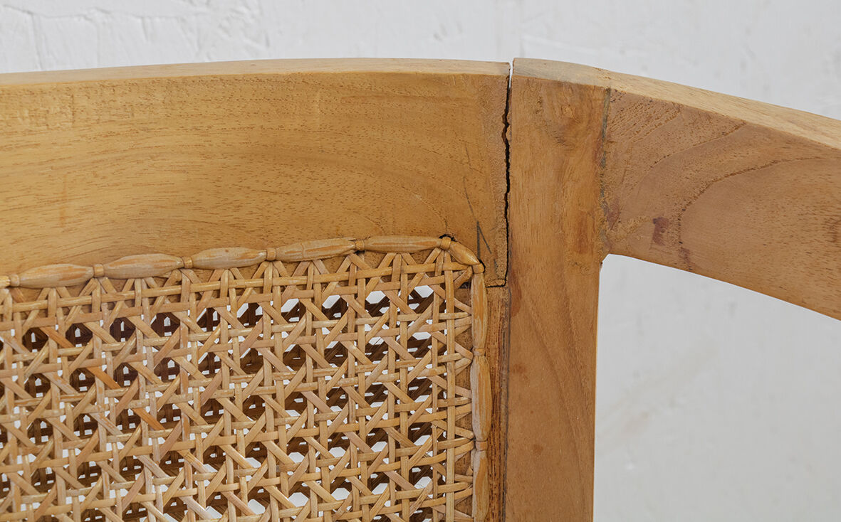 Wood bench and canning