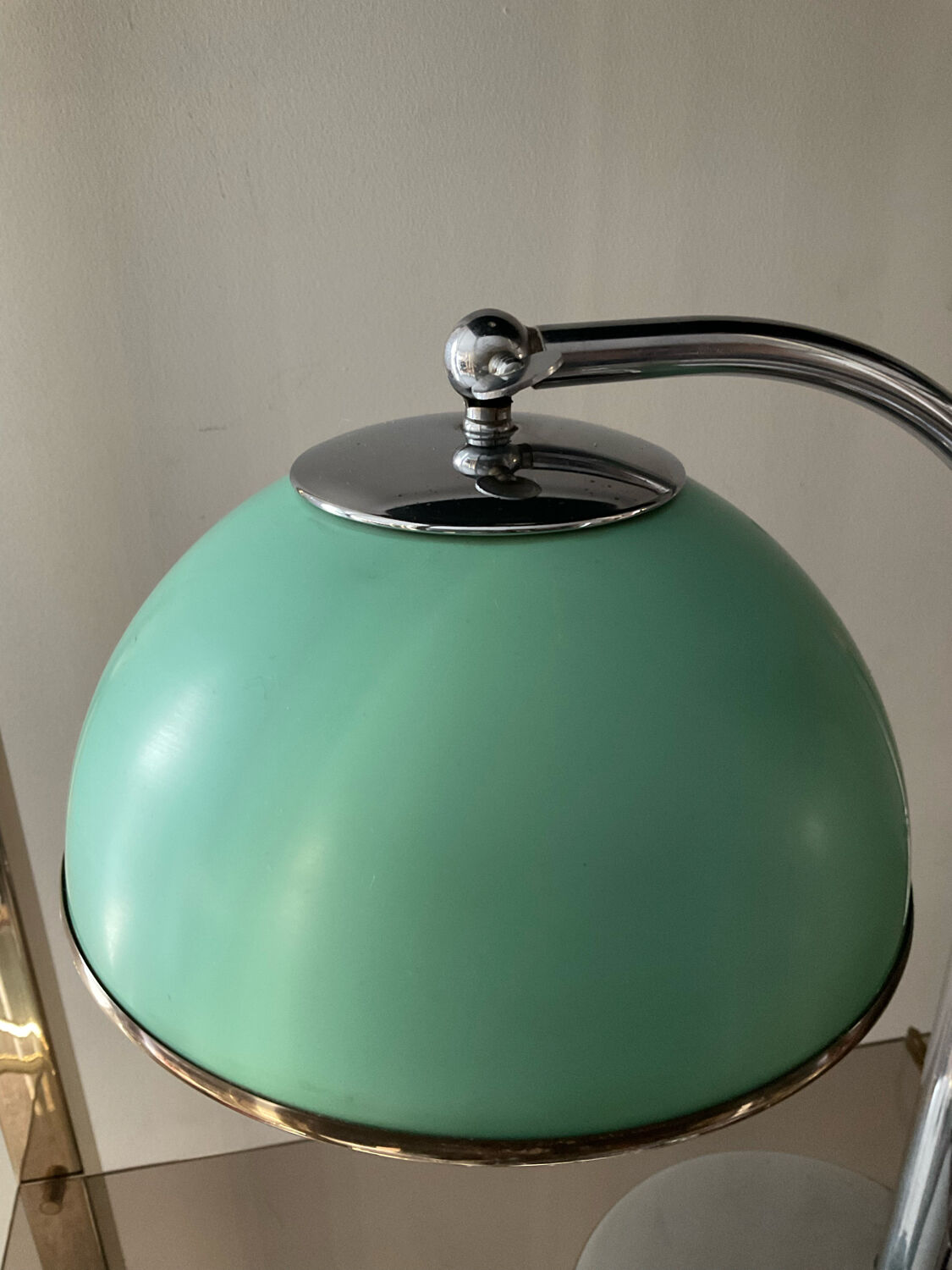 Bauhaus hinged lamp in backelite from the 30s-40s