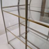 Old table display case