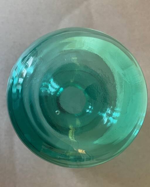 Ikebana Steckpokal vase, Ingrid glas, 1970s