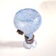 Coloured vase in blue and white glass paste – Murano bottle Italy