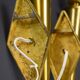 Pair of Wall Scuffles Bronze Torches and Golden Brass Torches