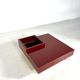 Square coffee table, Italian design, 1980s