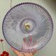 Vintage purple glass pendant light - tableware collection -