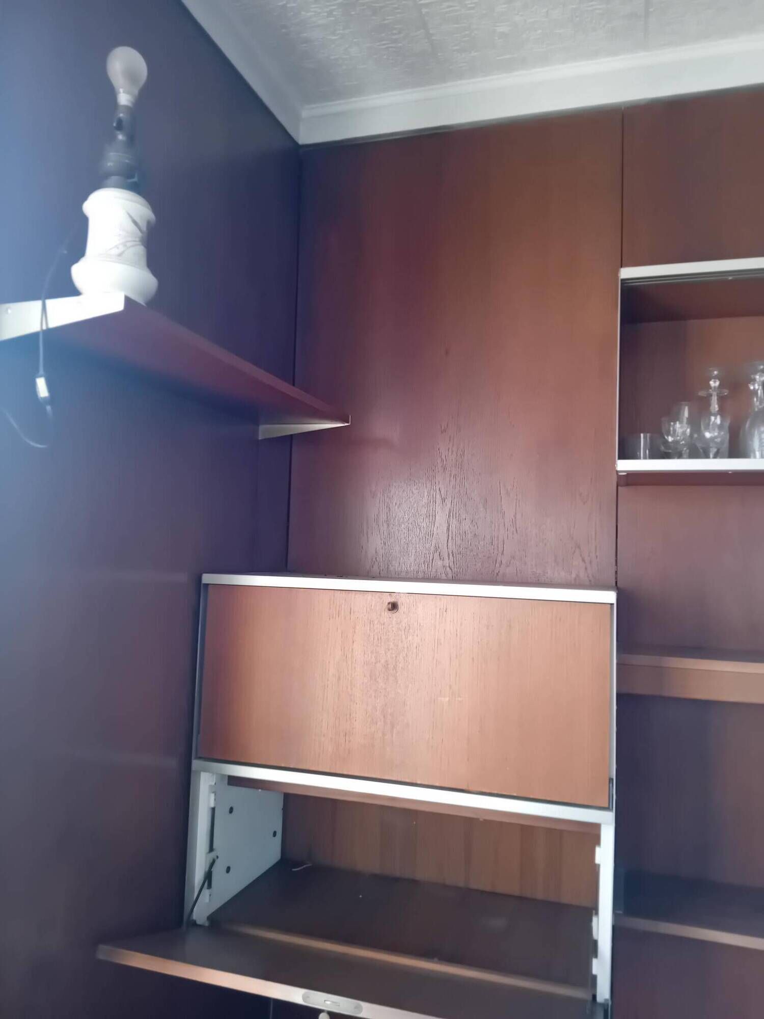 a modular wall furniture set EFA, attributed to Georges Frydman, da