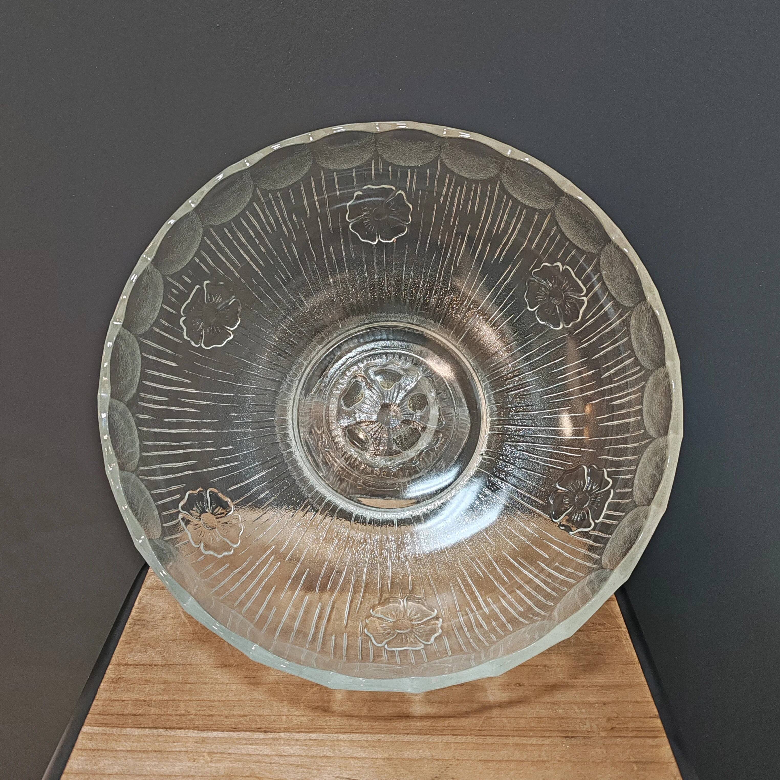 Grande coupe à fruits sur pied