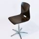 Chaise pivotante suisse des années 1960 d'Embru.