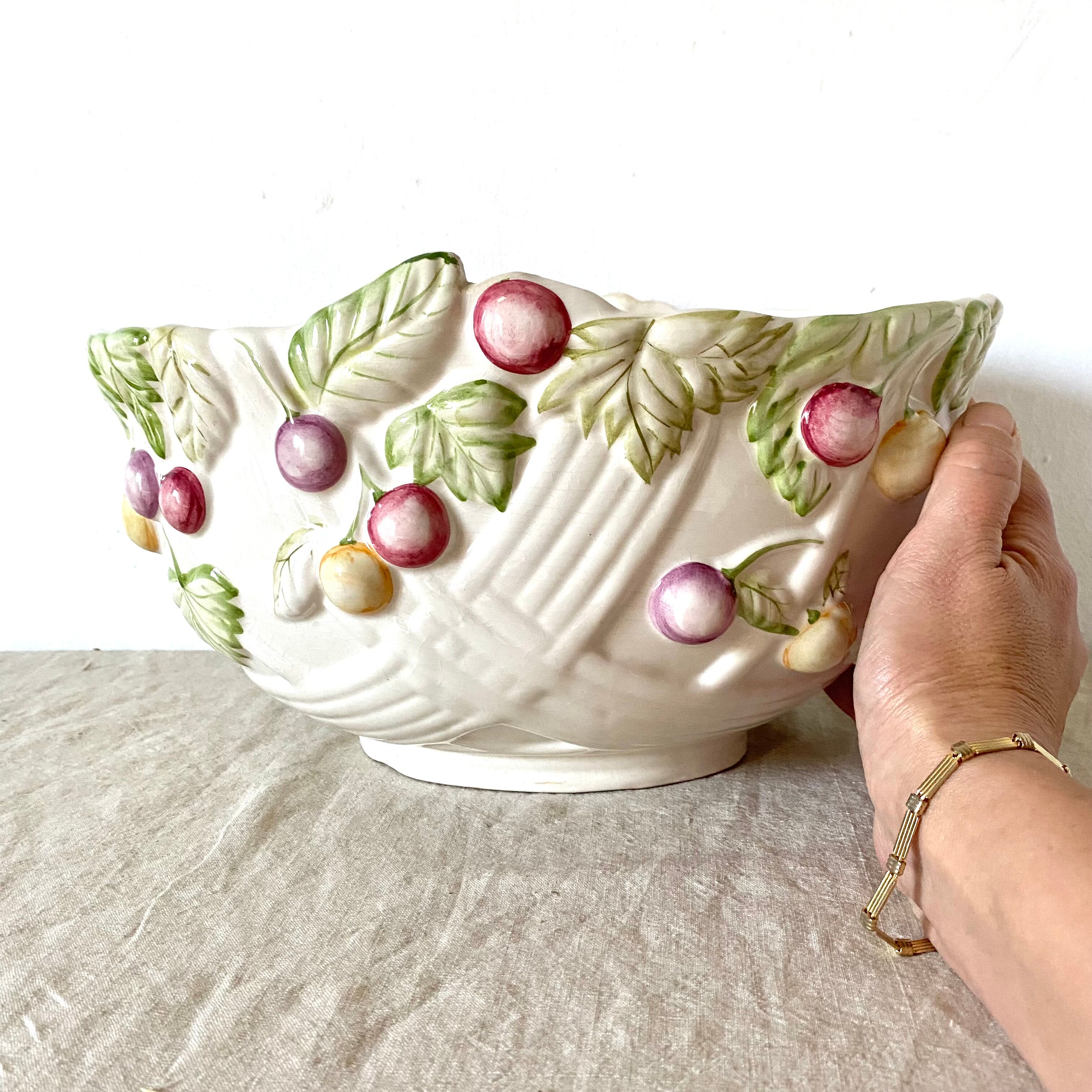 Slurry ceramic planter