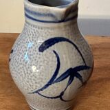 Small stoneware pitcher with salt from Alsace, early 20th century, height 12.5 cm